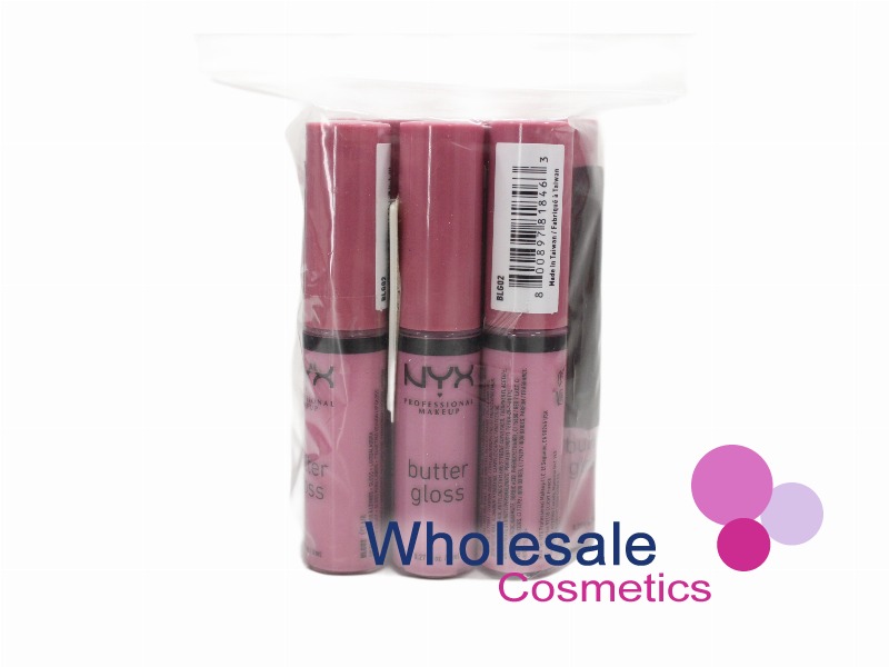 9 x NYX Professional Makeup Butter Gloss - 02 ECLAIR